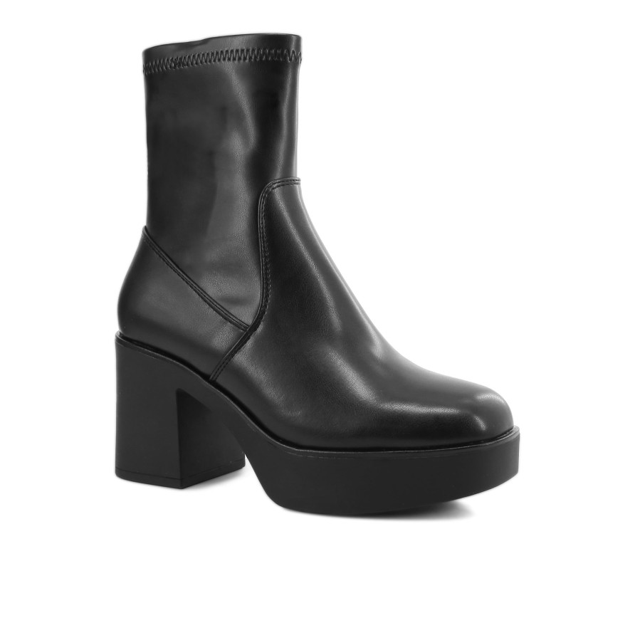 Women'S Number One Shoes Ankle | Dylan Platform Boots Black