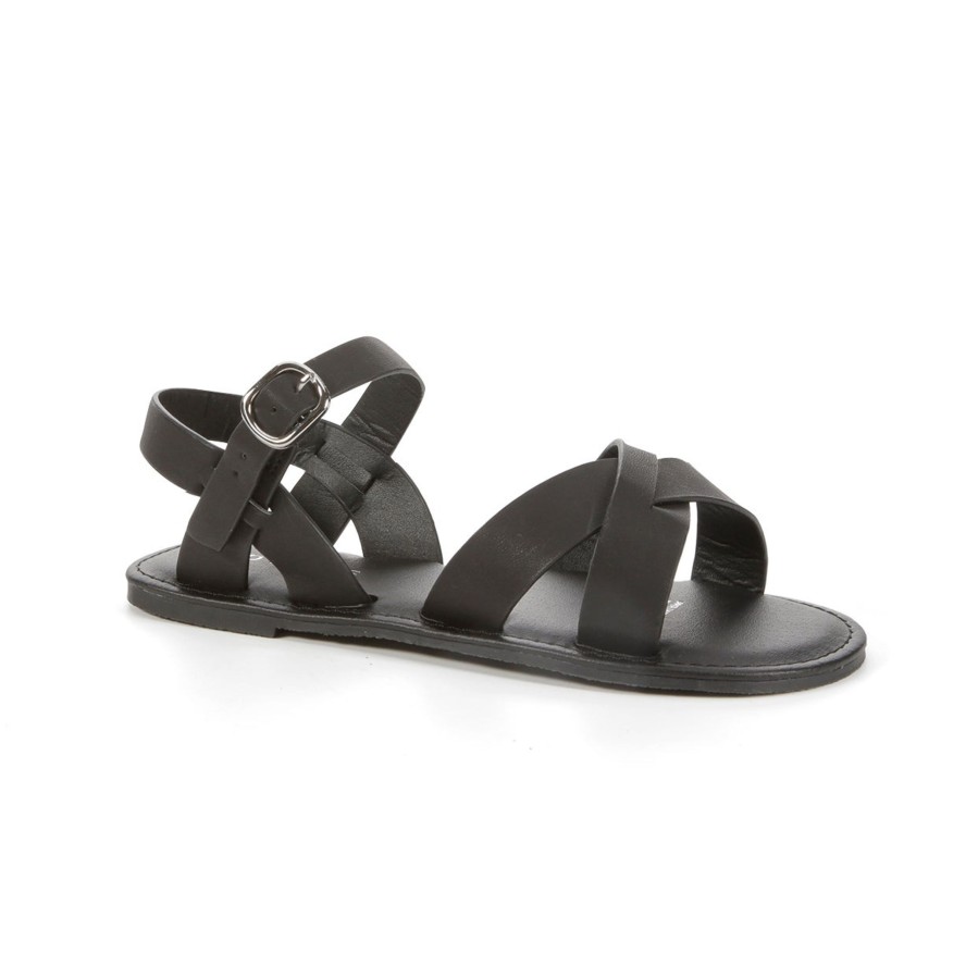 Kids' Number One Shoes Sandals | Maya School Sandals - Junior To Senior Black