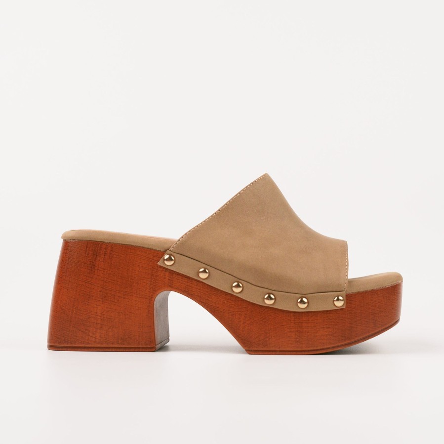 Women'S Number One Shoes Wedges | Spirit Studded Heels