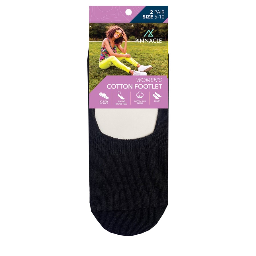 Women'S Number One Shoes Socks | Pinnacle Cotton Footlet Women'S Socks