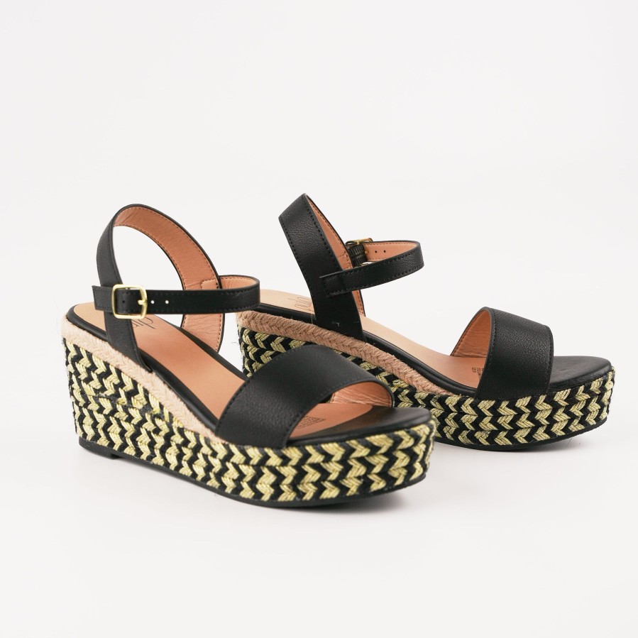 Women'S Number One Shoes Wedges | Glimmer Wedges