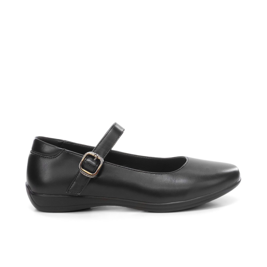 Kids' Number One Shoes Mary Jane | Paquin Senior School Mary Janes Black