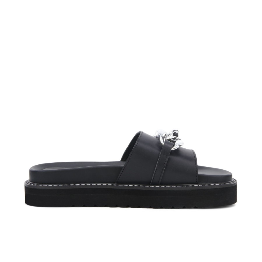 Women'S Number One Shoes Flats | Clemence Slides Black