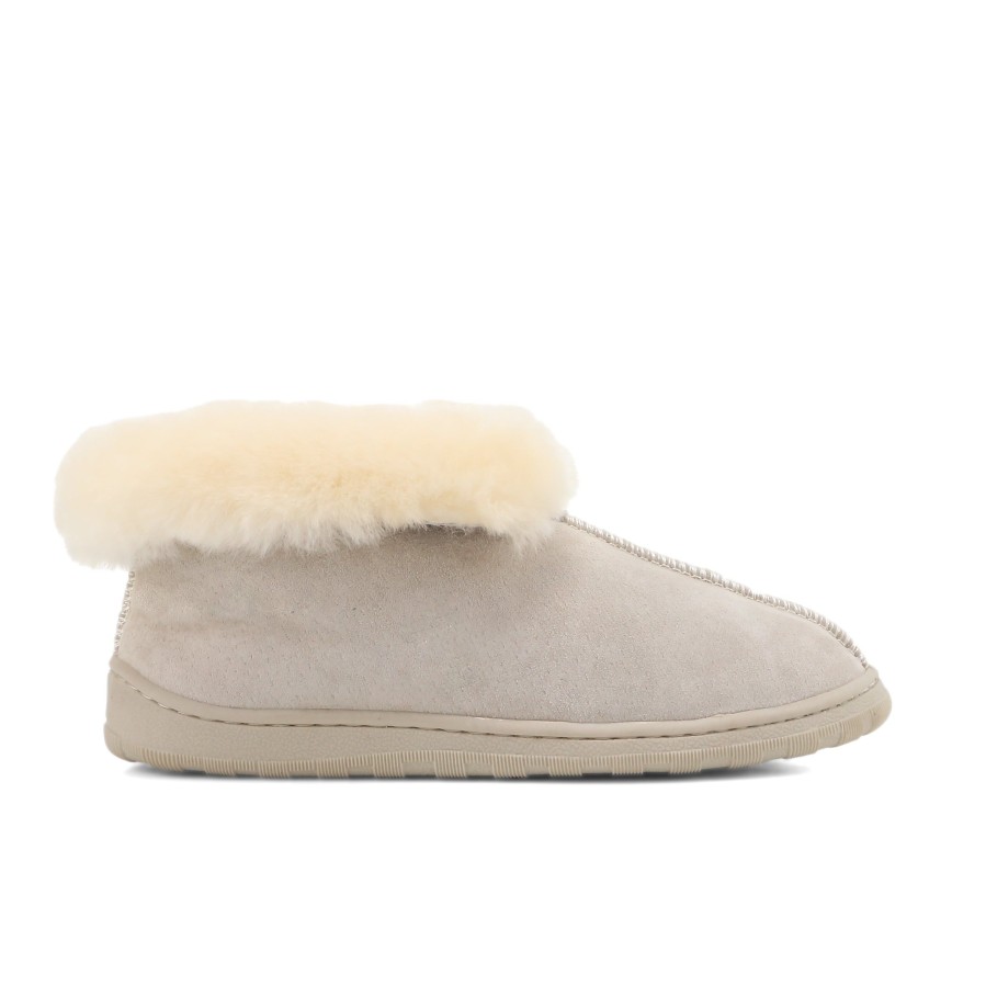 Women'S Number One Shoes Closed Slippers | Sheepz Mi Julie Leather Slippers