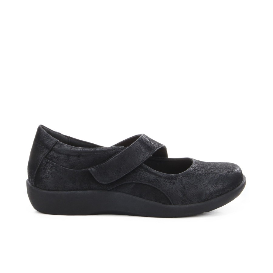 Women'S Number One Shoes Comfort | Step On Air Joplin Shoes Black