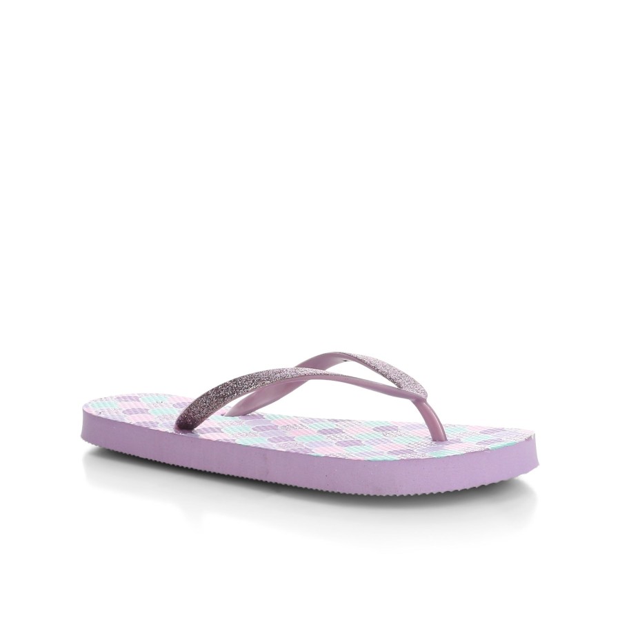 Kids' Number One Shoes Jandals | Mermaizing Kids' Jandals Lilac